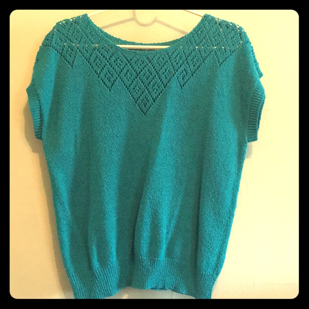 Vintage 80s knit top